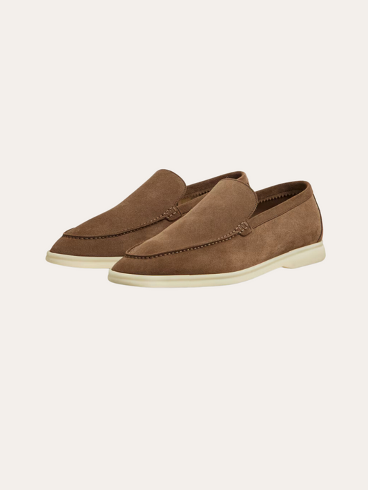 Refined Suede Loafers – Bruin