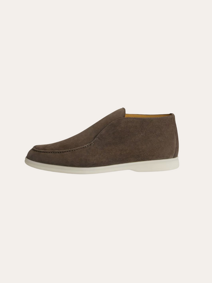 Suède City Loafers – Donkergrijs