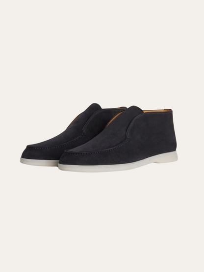 Suède City Loafers – Navy Blauw