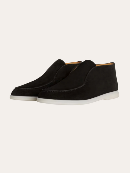 Suède City Loafers - Profond Zwart