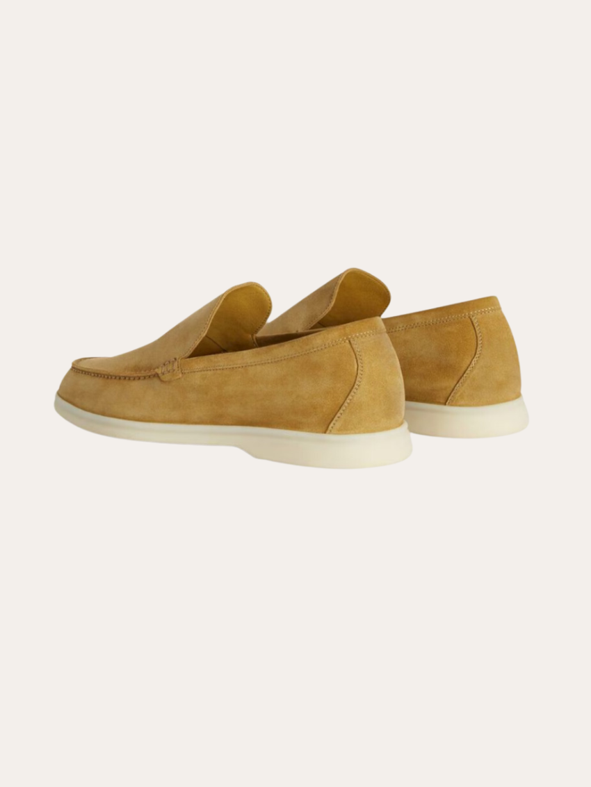 Refined Suede Loafers – Ginger