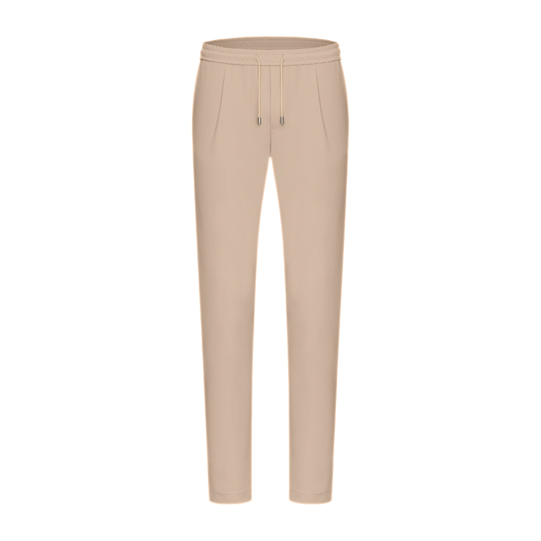 Vanoria Beige Stretch Pantalon