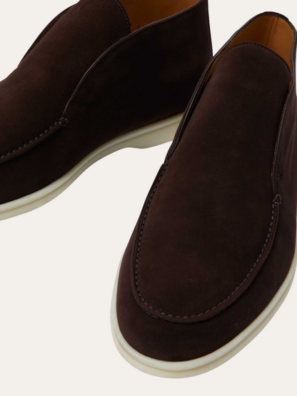 Suède City Loafers - Profond Bruin